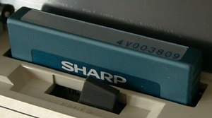 PC-5000 with bubble cartridge ejected