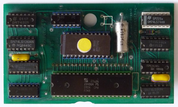 PROF80 CP/M adapter card
