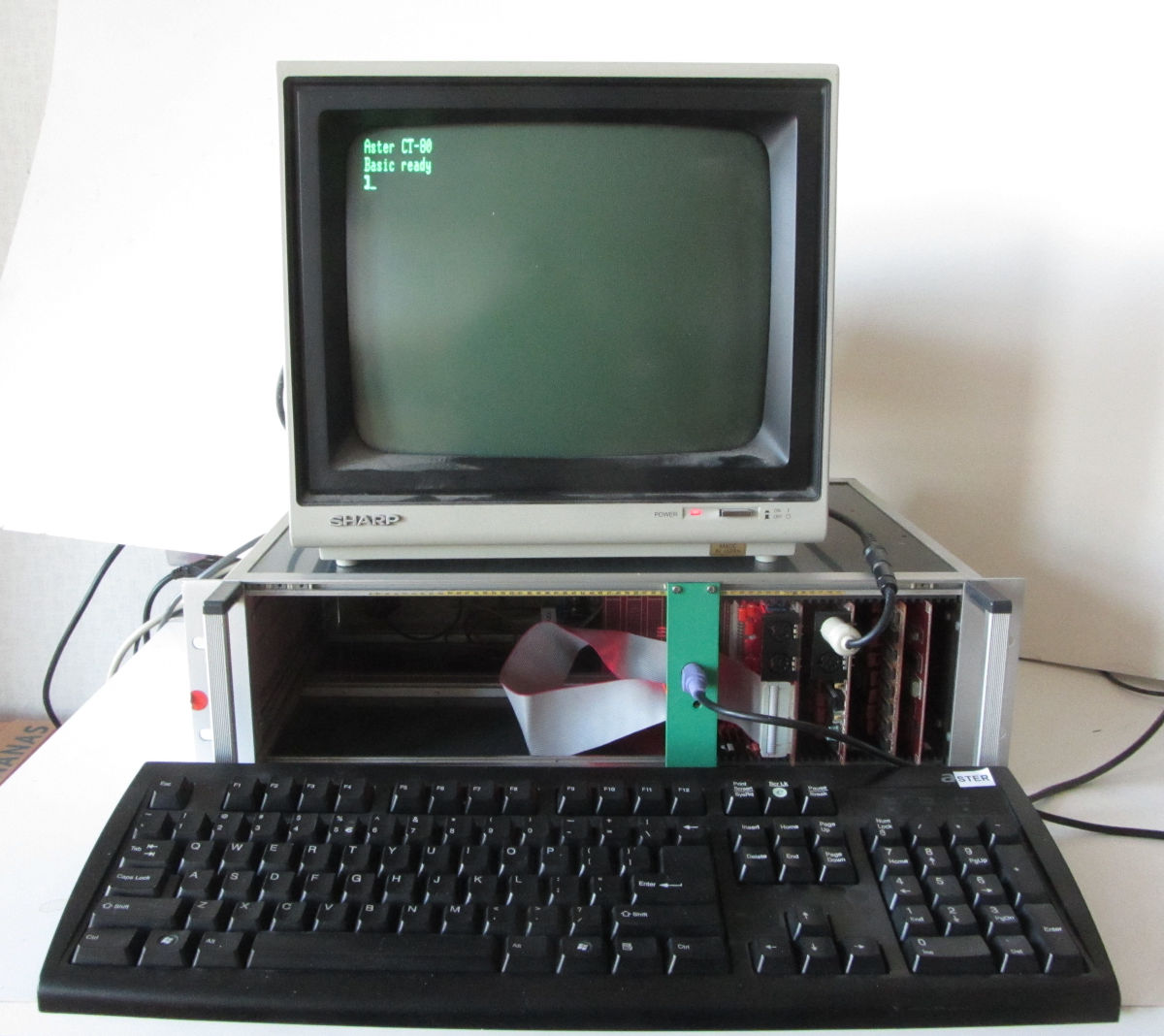 The rack based Aster computer.