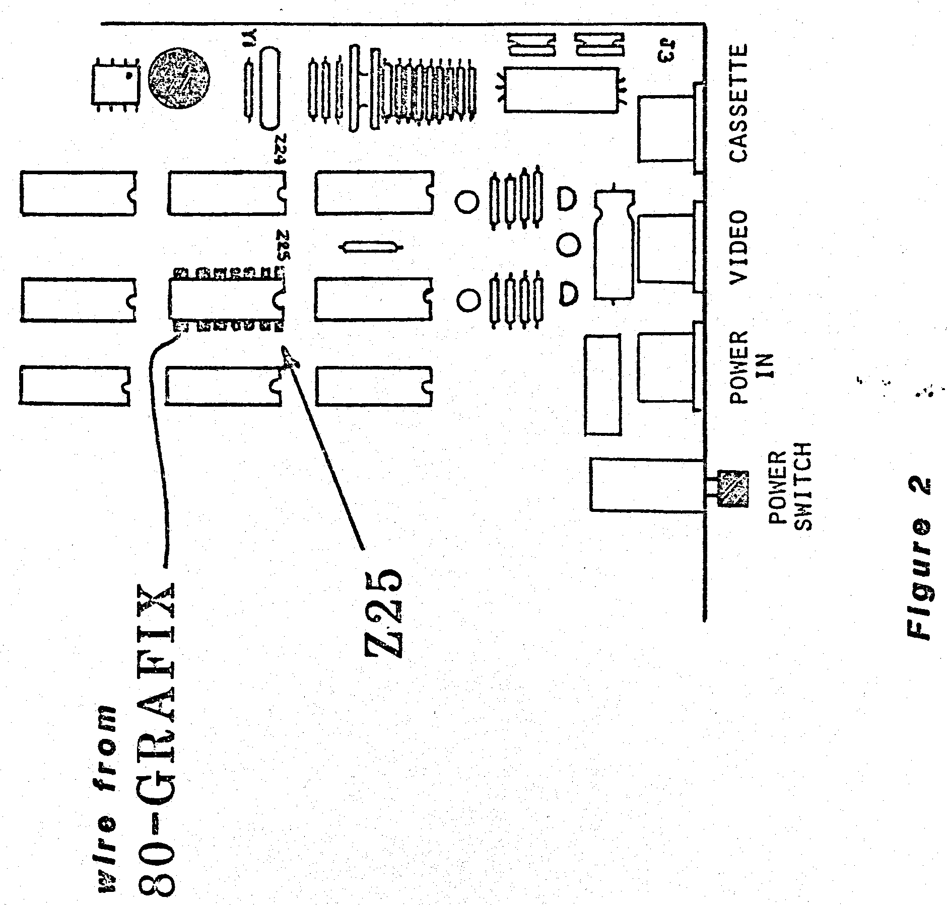 Figure 2: connecting the wire to Z25