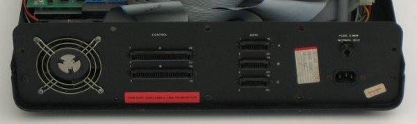 EIGHT MEG Disk System back view